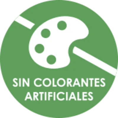 Sin colorantes artificiales