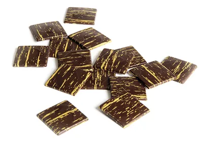 Decoration Plates Dark Chocolanté