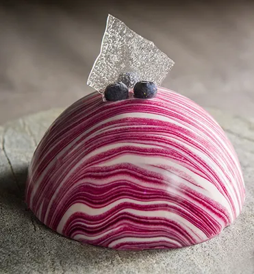 Miroir Glassage Chocolat Blanc