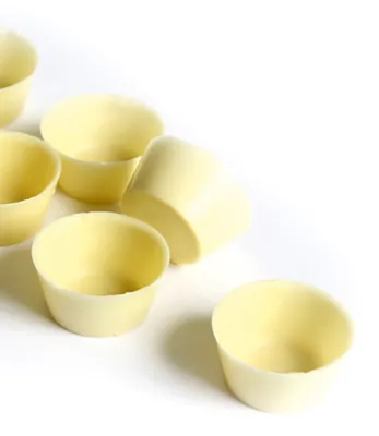 Cups White Belcolade