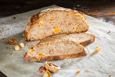 Pan con frutos secos