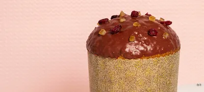 Panettone de frutas con Curaçao