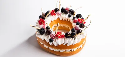 Roscón de Reyes Frutos Rojos