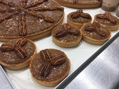 Tartaleta individual de frutos secos