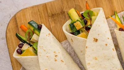 Wrap vegetariano 
