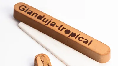 Turrón Gianduja Tropical